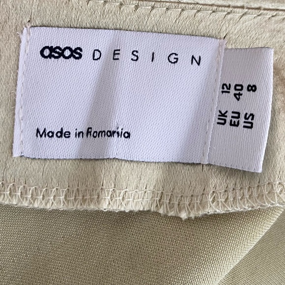 ASOS Design Cami Maxi Slip Satin Dress - Picture 4 of 4